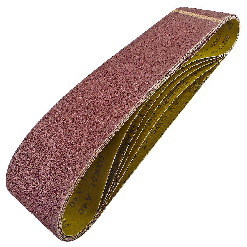 100mm x 915mm Sanding Belt 40 Grit Pack of 5